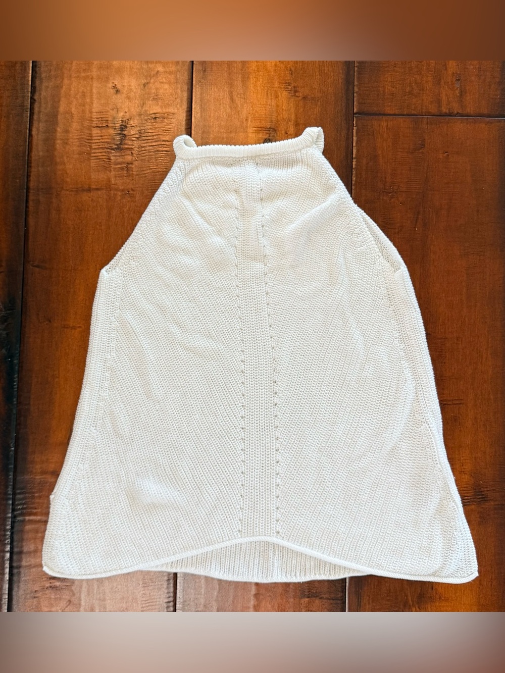 Wishlist White Knit Halter Tank Top - Picture 1 of 4
